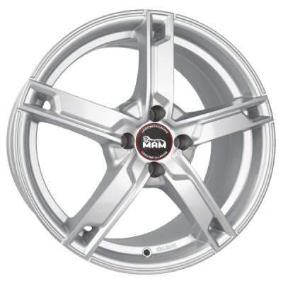 5x120 16x6.5 ET35 MAM W4 Sil 72.6