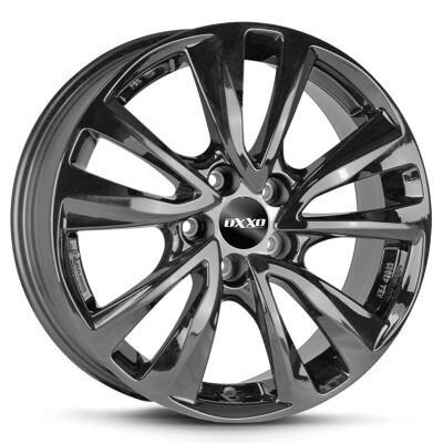 7,0x17 Oberon 5x114,3 50 black 67.1 könnyűfém keréktárcsa - Oxxo alufelni