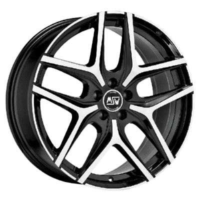5x112 18x8 ET28 MSW 40 GBFP 66.6