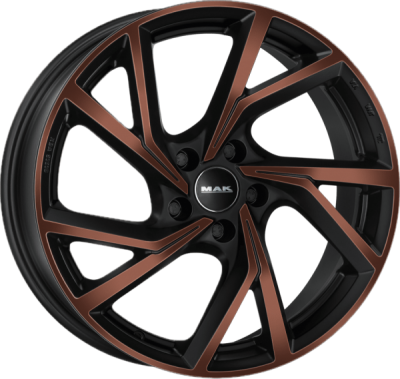 5x112 18x8 ET45 Kassel Black&Bronze 76