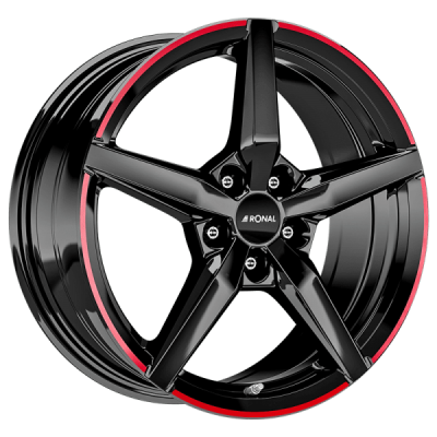 5x112 17x7.5 ET30 R69 Black RL 66.5