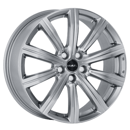 5x112 20x8.5 ET52 Birmingham Sil 66.6
