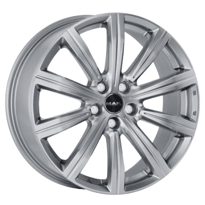 5x112 20x8.5 ET52 Birmingham Sil 66.6
