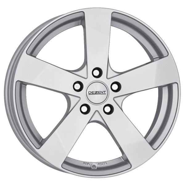 5x105 19x7.5 ET38 Dezent TD Sil 56.6