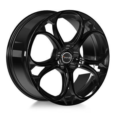 7,5x17 AC-520 5x110 30 Black 65.1 könnyűfém kerékt.