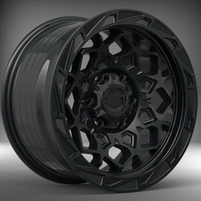 9,0x18 Midland 6x139,7 15 Black 106.1 könnyűfém kerékt.