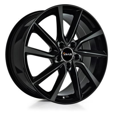 8,0x18 AC-518 5x112 42 Black 66.6 könnyűfém keréktárcsa - Avus alufelni