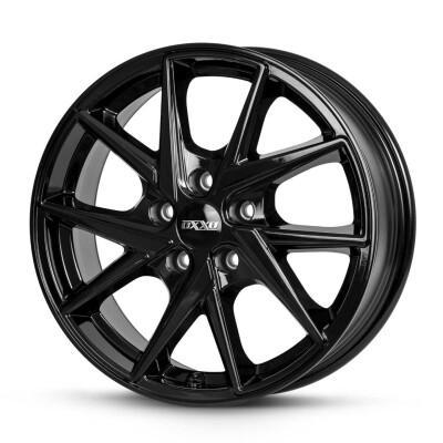 7,0x17 Crow 5x114,3 35 black 72.6 könnyűfém kerékt.
